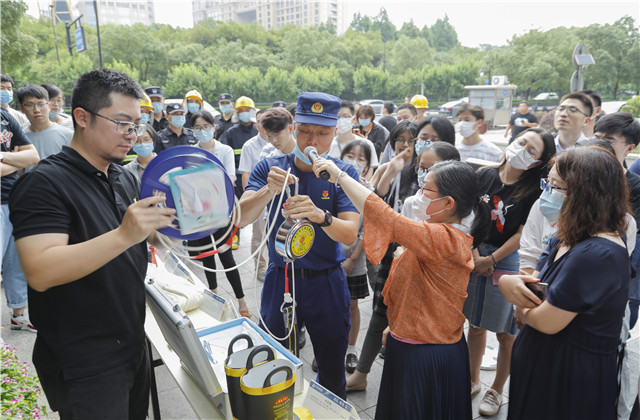 不提前通知，全員真實模擬——中天國開大廈這場演習(xí)很“較真”